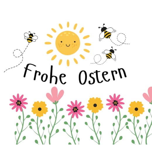 Frohe Ostern 1